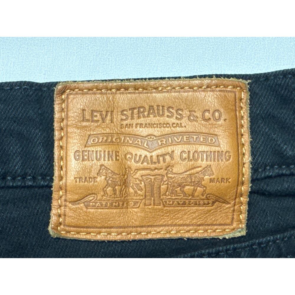 Levi's Women's Wedgie Straight Leg Black Jeans - Size 20W (40x25.5) - Picture 4 of 8